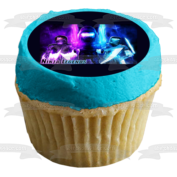 Ninja Legends Mythic Shadowmaster Awakened Scythemaster Master Legend Assassin Edible Cake Topper Imagen ABPID57507 