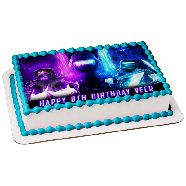 Ninja Legends Mythic Shadowmaster Awakened Scythemaster Master Legend Assassin Edible Cake Topper Imagen ABPID57507 