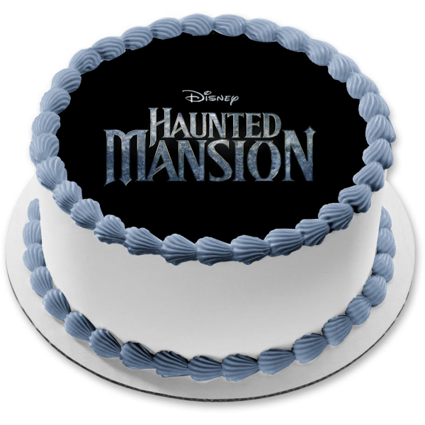 Haunted Mansion Edible Cake Topper Image ABPID57510