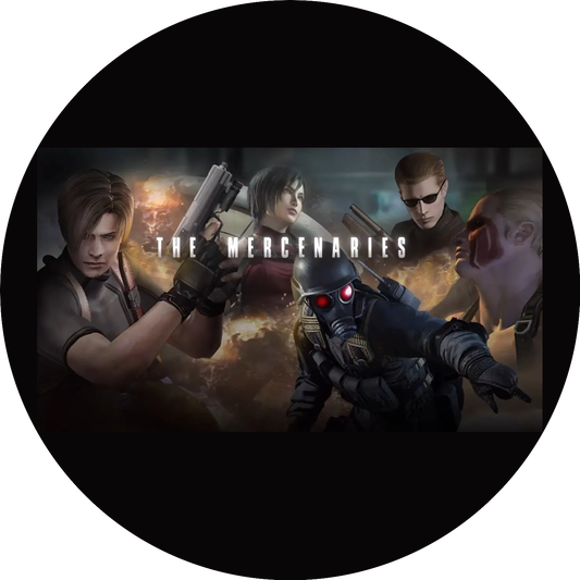 Resident Evil: The Mercenaries 3D Assorted Characters Edible Cake Topper Image ABPID57511