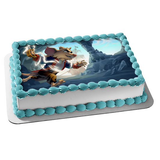 Decoración comestible para tarta con la maldición de las ratas marinas, imagen ABPID57535 