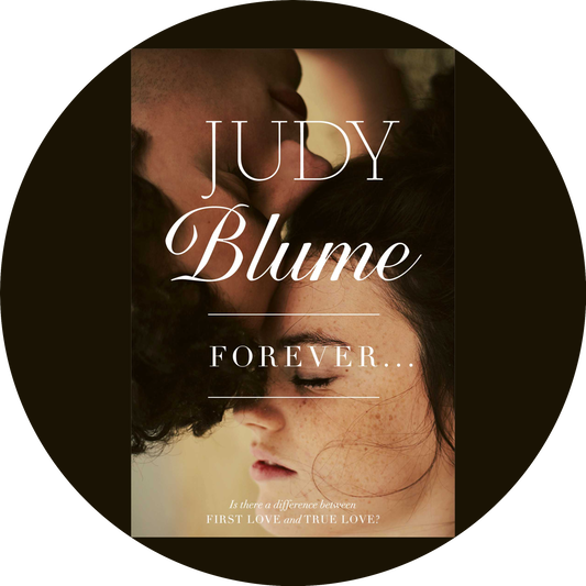 Imagen comestible para decoración de tarta con portada de libro de Judy Blume Forever ABPID57545 