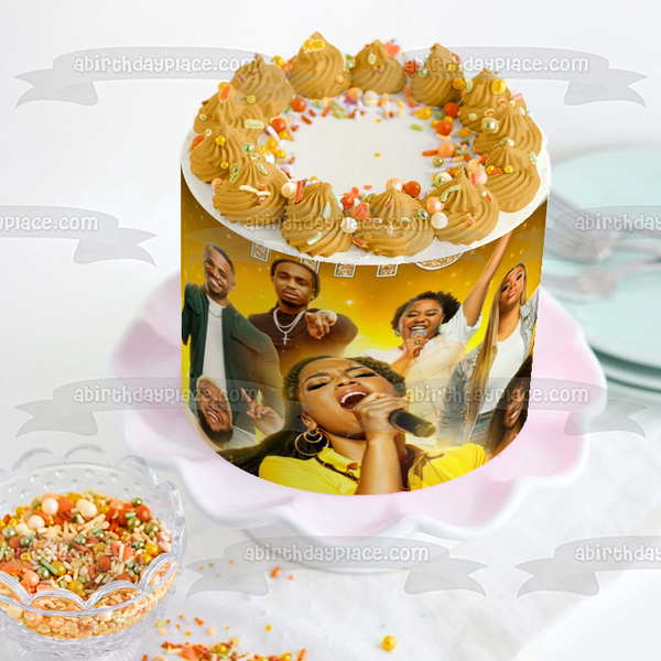 Praise This Sam Jess  T.Y. Way Aaron and Kiki Edible Cake Topper Image ABPID57537