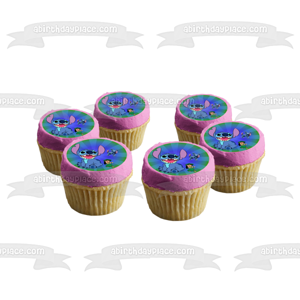 Lilo & Stitch - Edible Cake Topper OR Cupcake Topper – Edible Prints On  Cake (EPoC)