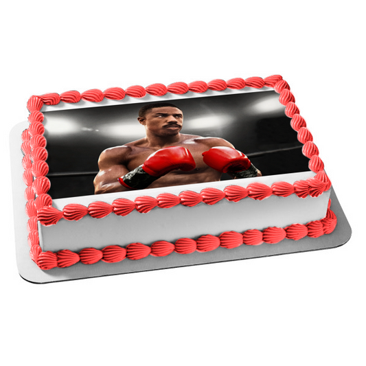 Creed Rise to Glory Adonis Creed - Decoración comestible para tarta, imagen ABPID57572 