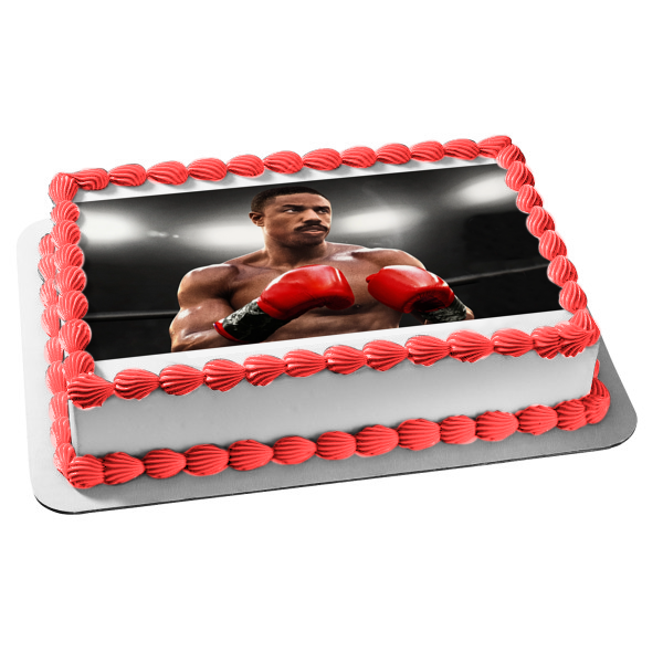 Creed Rise to Glory Adonis Creed Edible Cake Topper Image ABPID57572