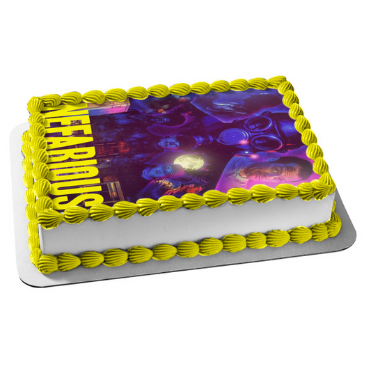 Póster de la película Nefarious, decoración comestible para tarta, imagen ABPID57573 