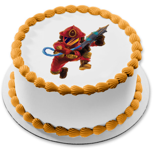 Nuclear Blaze Edible Cake Topper Image ABPID57577