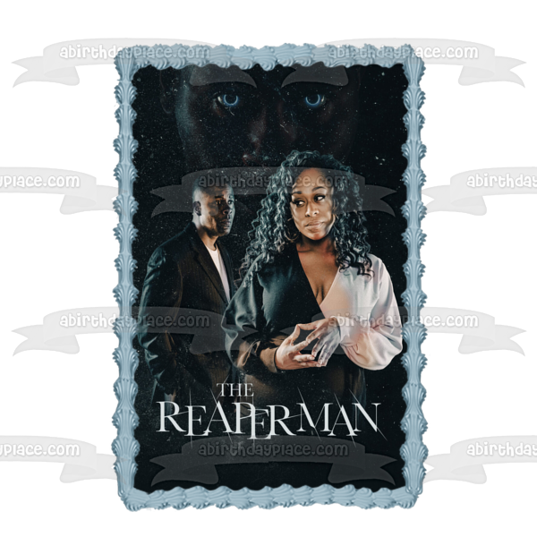 The Reaper Man Jessica and Joseph Edible Cake Topper Image ABPID57578