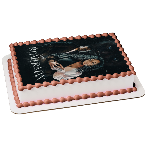 The Reaper Man Jessica and Joseph Edible Cake Topper Image ABPID57578