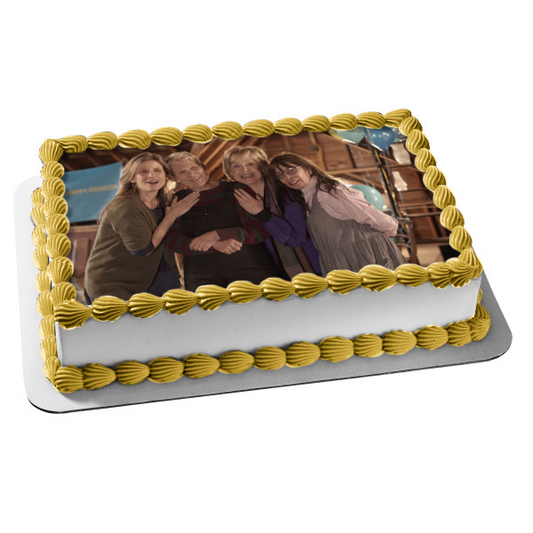 Chantilly Bridge Rheza Maggie and Val Edible Cake Topper Image ABPID57594