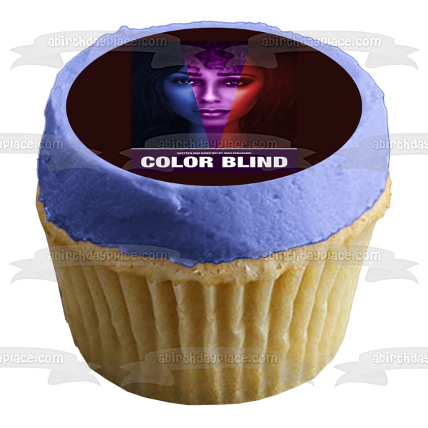 Color  Blind Edible Cake Topper Image ABPID57595