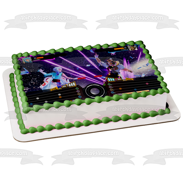 God of Rock Game Scene Edible Cake Topper Image ABPID57604