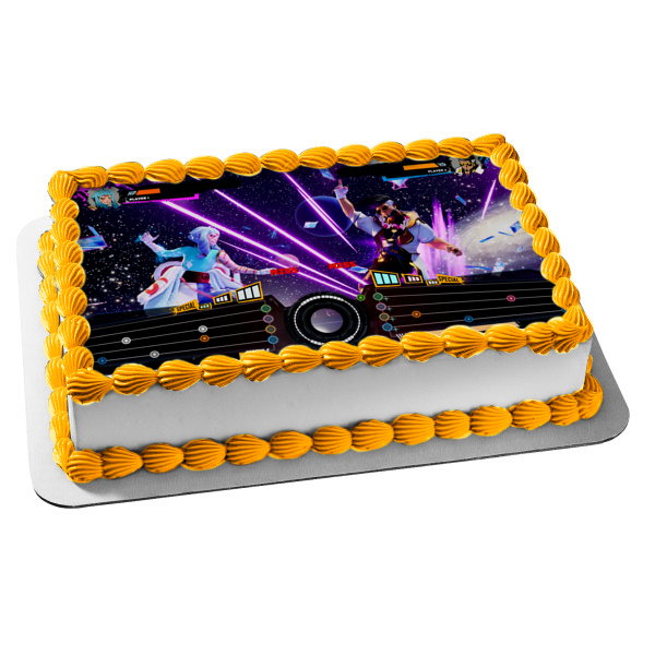 God of Rock Game Scene Edible Cake Topper Image ABPID57604