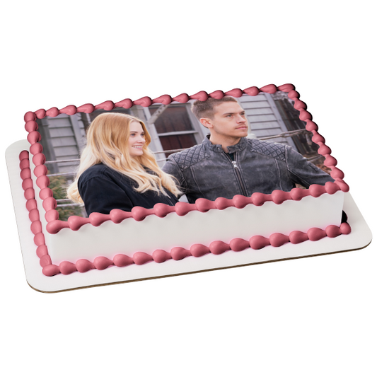Beautiful Disaster Virginia and Dylan Edible Cake Topper Image ABPID57615