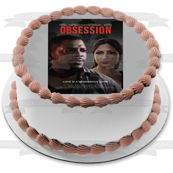 Póster de la película Obsession Ingrid, decoración comestible para tarta, imagen ABPID57625 