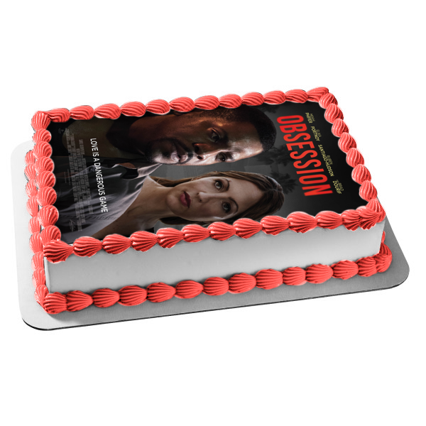 Póster de la película Obsession Ingrid, decoración comestible para tarta, imagen ABPID57625 