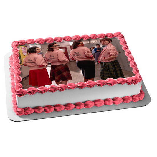 Grease: Rise of the Pink Ladies Jane Olivia Nancy and Dot Edible Cake Topper Image ABPID57616