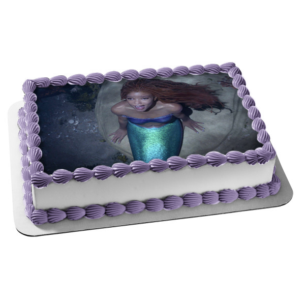 The Little Mermaid Ariel Edible Cake Topper Image ABPID57666