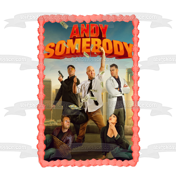 Andy Somebody Edible Cake Topper Image ABPID57627