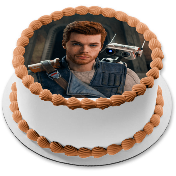 Star Wars Jedi: Survivor Cal Kestis Edible Cake Topper Image ABPID57621