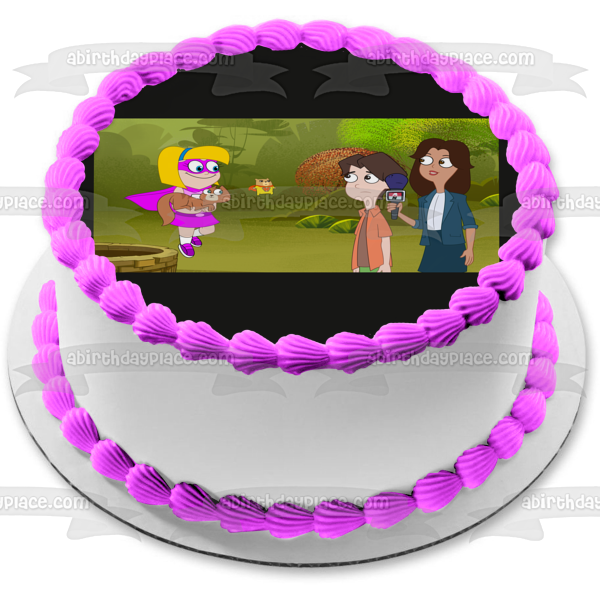 Hamster & Gretel and Kevin Edible Cake Topper Image ABPID57628