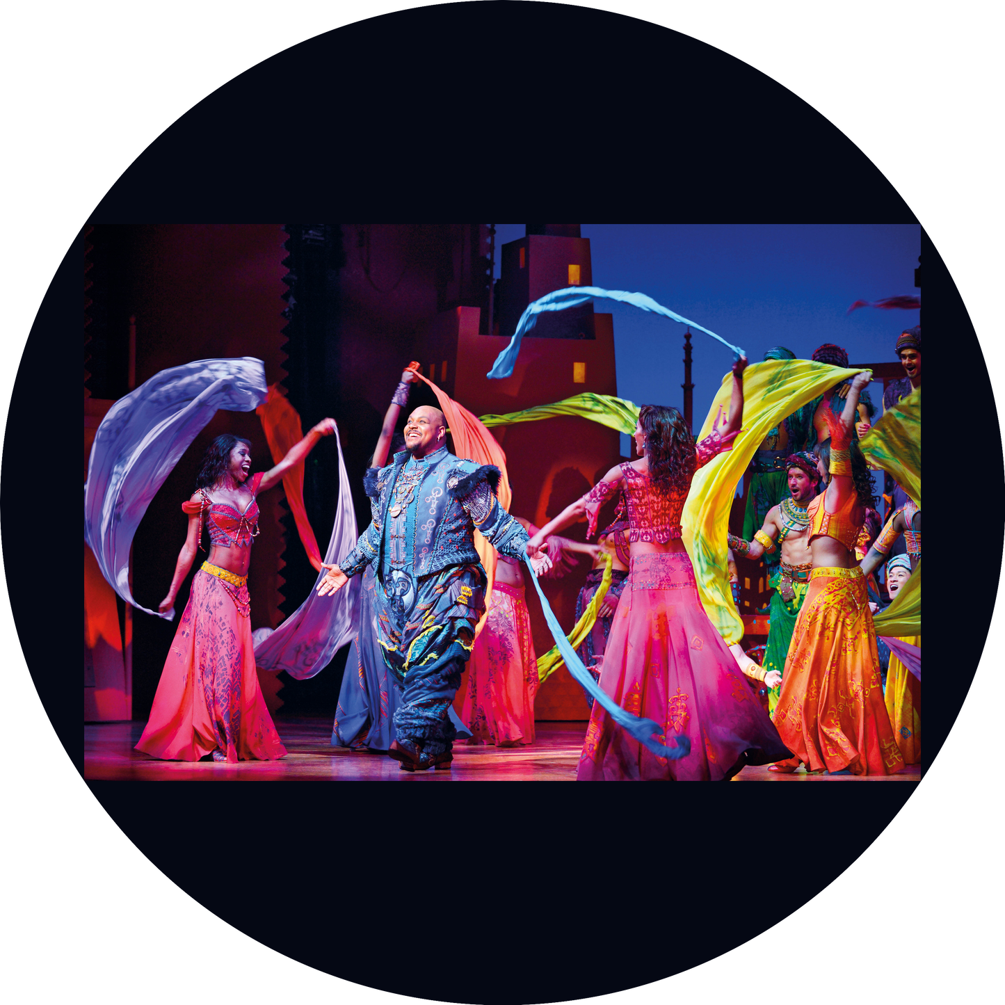 Aladdin The Musical Edible Cake Topper Image ABPID57629