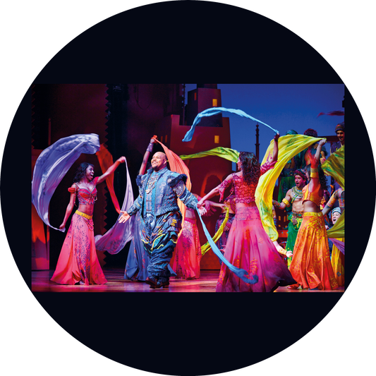 Aladdin The Musical Edible Cake Topper Image ABPID57629