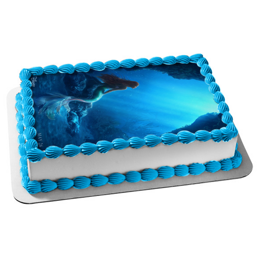 The Little Mermaid Ariel Edible Cake Topper Image ABPID57668