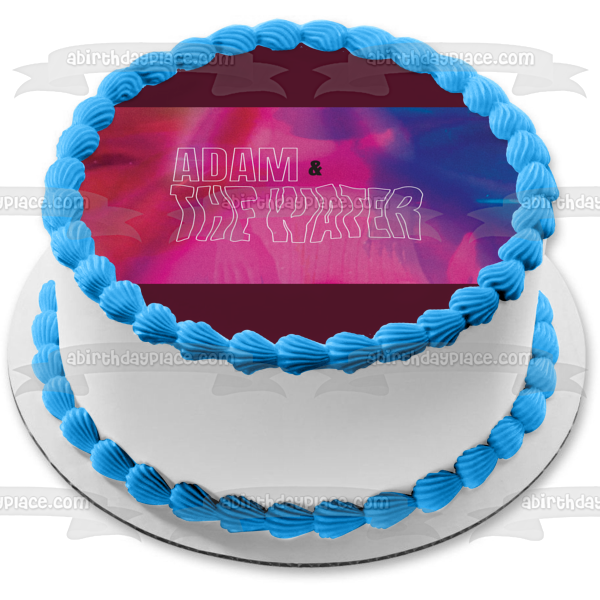 Adam and the Water Edible Cake Topper Image ABPID57633