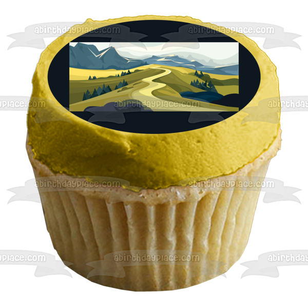 Imagen oficial de decoración comestible para tarta de Adolescente Deja que comience la aventura ABPID57676 