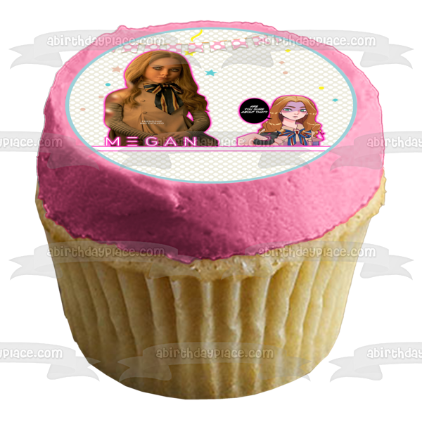 m3gan Movie Comic Remote Edible Cake Topper Image ABPID57689 – A Birthday  Place