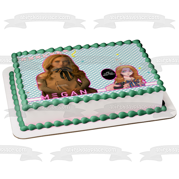 m3gan Movie Comic Remote Imagen comestible para decoración de tartas ABPID57689 