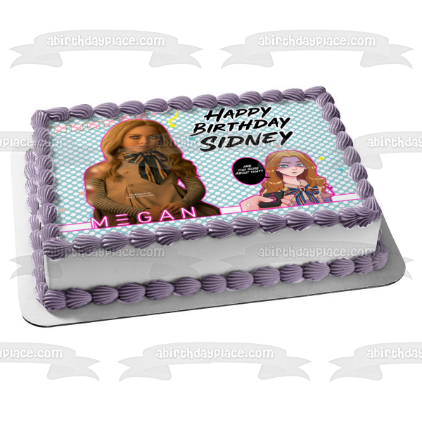 m3gan Movie Comic Remote Imagen comestible para decoración de tartas ABPID57689 