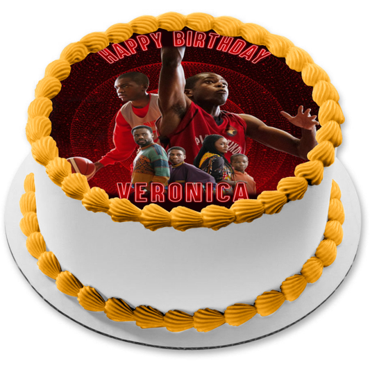 Disney Rise the Antetokounmpo Family Thanasis Kostas Francis Alex Charles and Veronica Edible Cake Topper Image ABPID57713