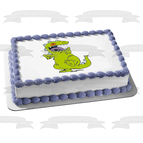 Rugrats Dancing Reptar Edible Cake Topper Image ABPID57734