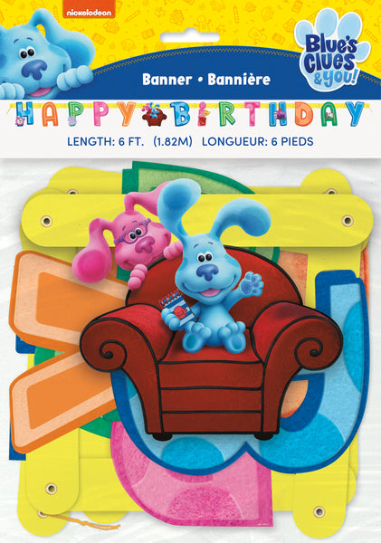 Blue's Clues Happy Birthday Banner
