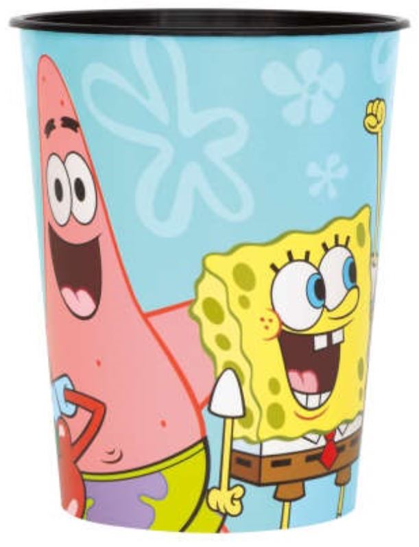 SpongeBob SquarePants Plastic Favor Cup, 1ct