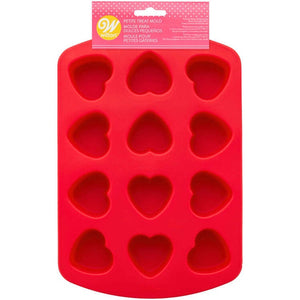 Valentine's Day Small Heart Silicone Candy Mold, 12-Cavity – A Birthday  Place