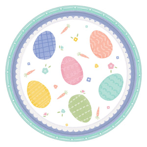 Pretty Pastels 7" Easter Plates