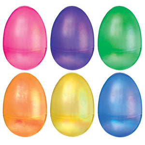 Pearlescent Fillable 3" Eggs