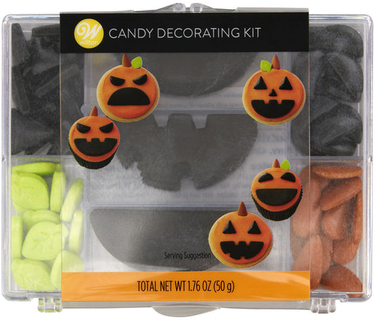 Jack-O-Lantern Face Dessert Decorating Kit