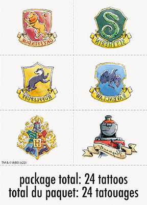 Harry Potter Tattoos, 24ct