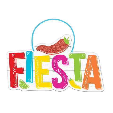 Fiesta Hanging Sign, 1ct