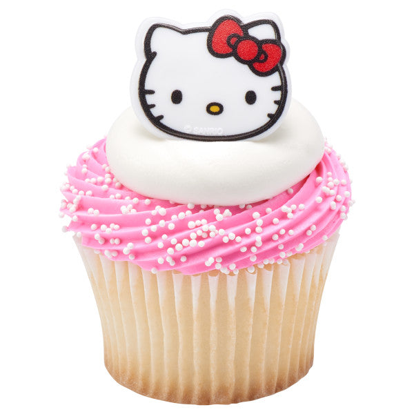 Hello Kitty Cupcake Rings