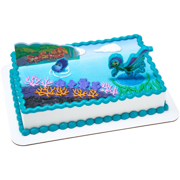 Disney and Pixar's Luca The World is Yours DecoSet® and Edible Image Background