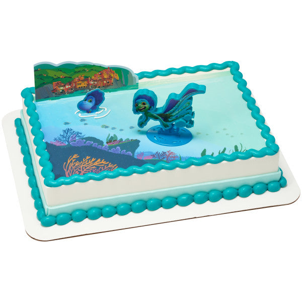 Disney and Pixar's Luca The World is Yours DecoSet® and Edible Image Background