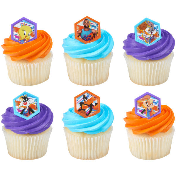 Space Jam: A New Legacy Tune It Up Cupcake Rings