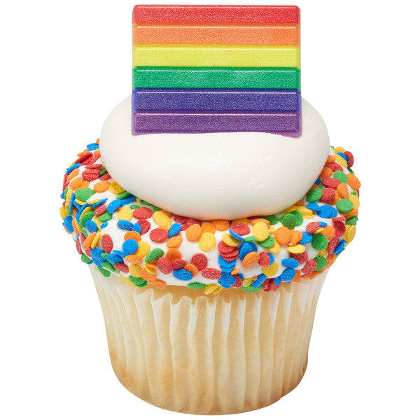 Pride Cupcake Rings