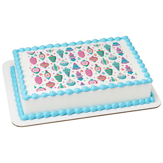 Adornos comestibles para decoración de tartas.